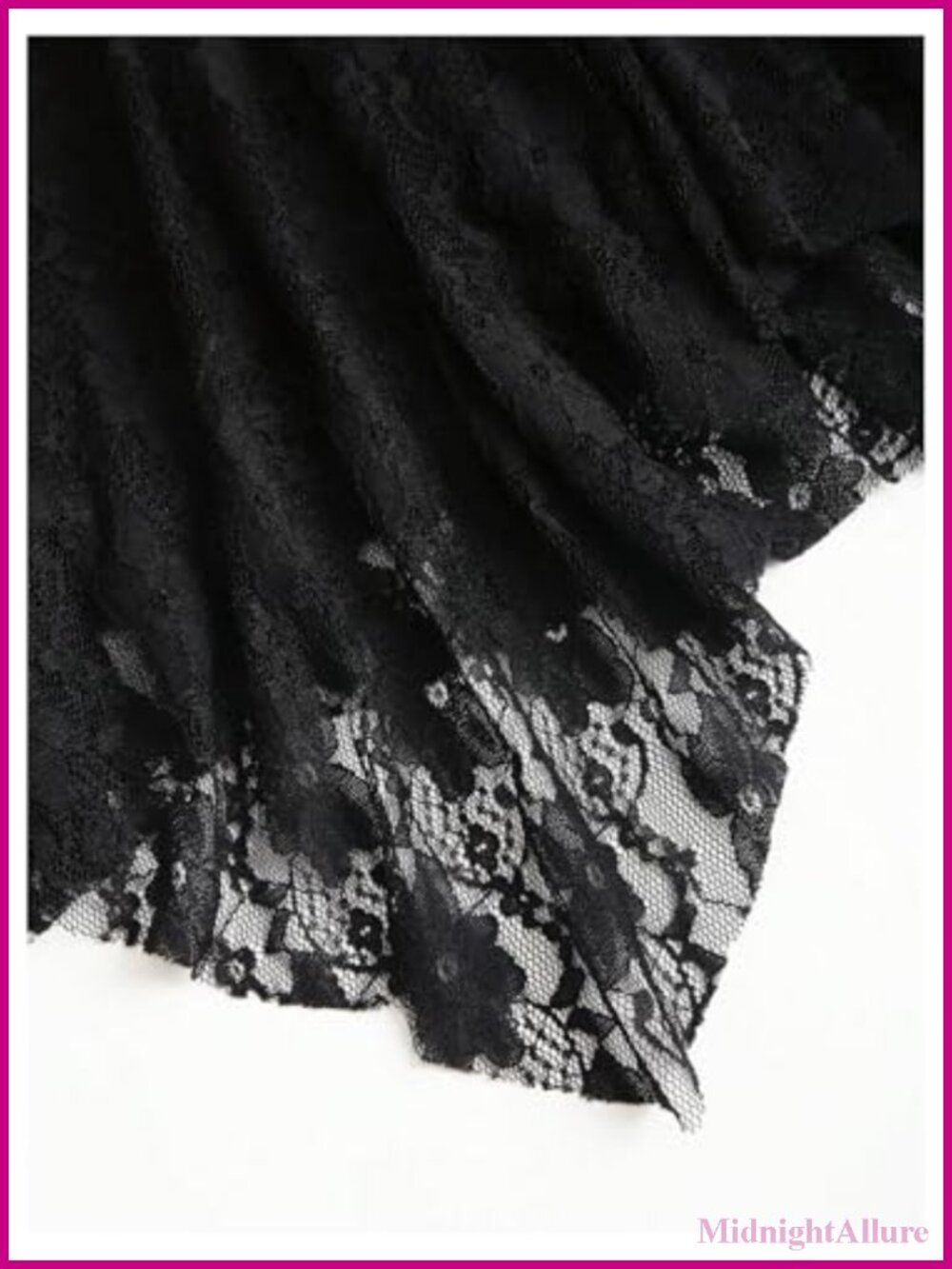 Flowy Asymmetrical Ruffle High Rise Skirt with Drawstring - Picture 2 of 5